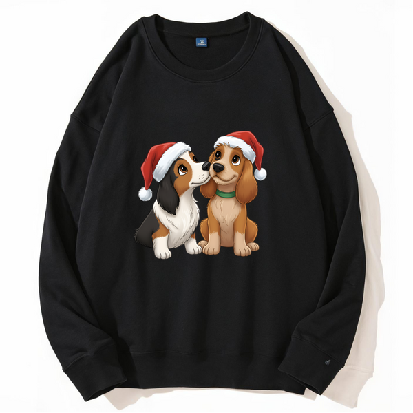 See Your Pet's Christmas Magic! Upload, Design, Preview in 30 Seconds – Custom T-Shirt/Hoodie