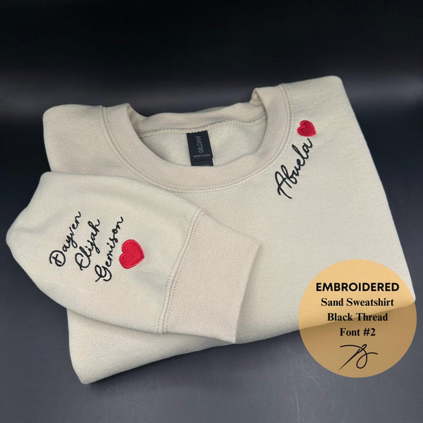 Custom Name Emblazoned Sweatshirt: Your Identity, Your Style