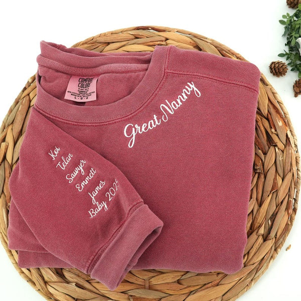 Custom Name Emblazoned Sweatshirt: Your Identity, Your Style